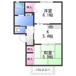 ラフォーレJ・N・Ⅰの物件間取画像